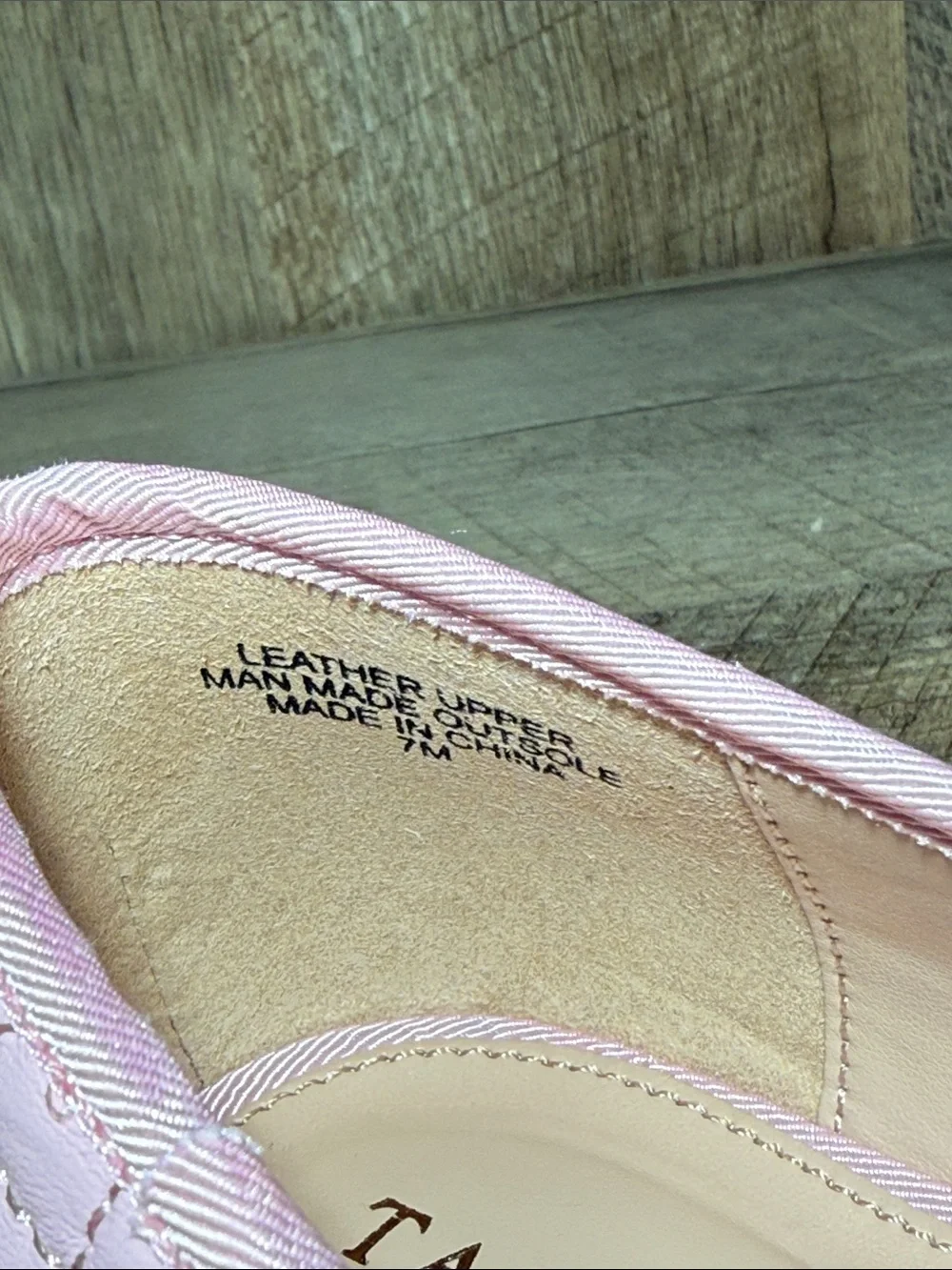 Talbots Quilted Ballet Flats Madison Nappa